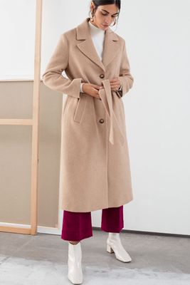 Oversized Alpaca Blend Coat from & Other Stories