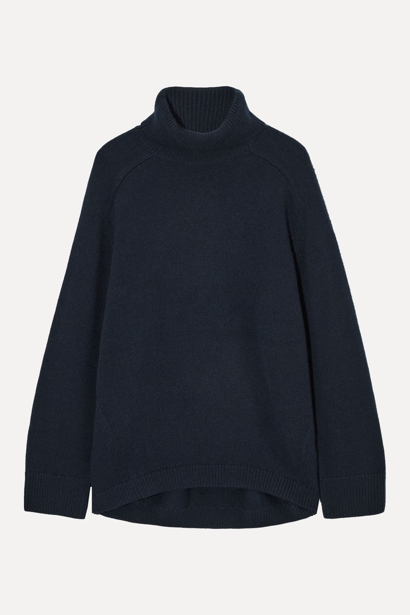 Cashmere-Blend Turtleneck Jumper from COS