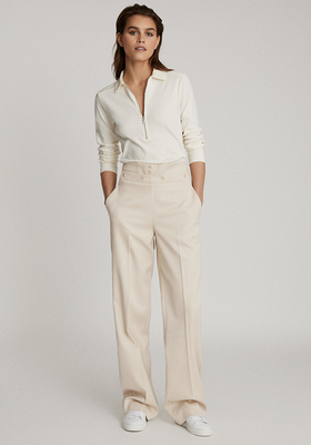 Otis Wide Leg Tailored Trousers from Reiss