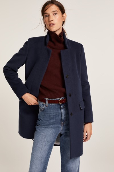 Virgin Wool and Cashmere Pori Coat