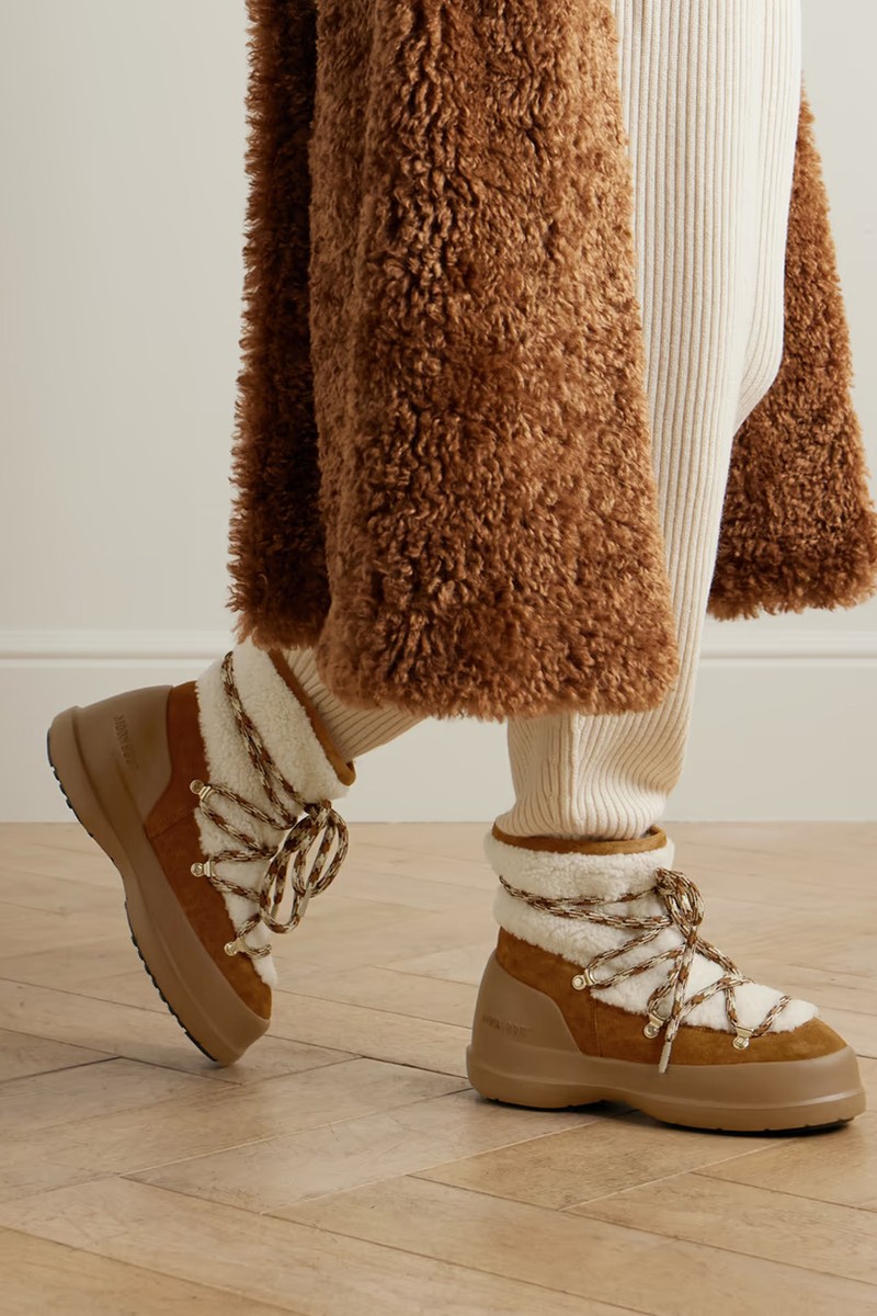 Luna Shearling Snow Boots from Moon Boots