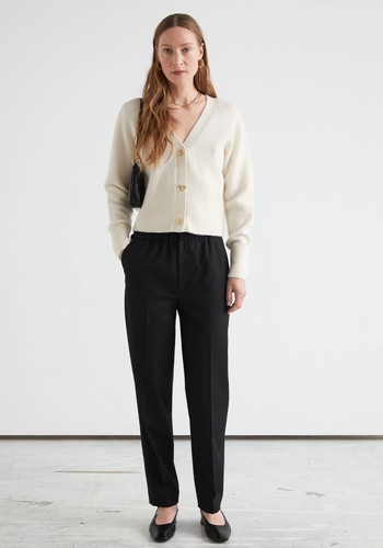 Tapered Elasticated Waistline Trousers from & Other Stories