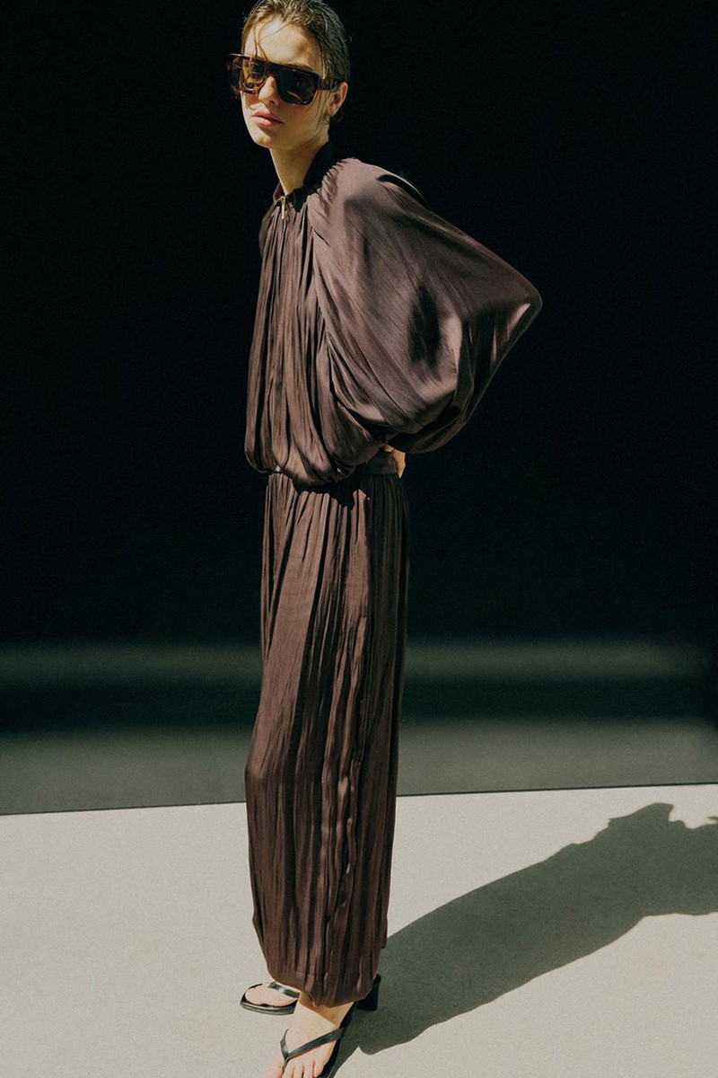 Satin Sarouel Trousers