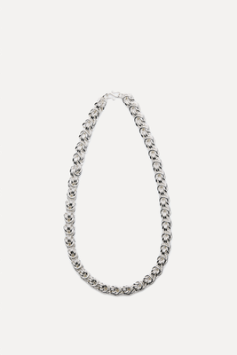 The Flora Silver-Plated Necklace from Lié Studio