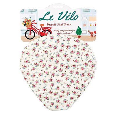 La Petite Rose Bicycle Seat Cover from Le Velo