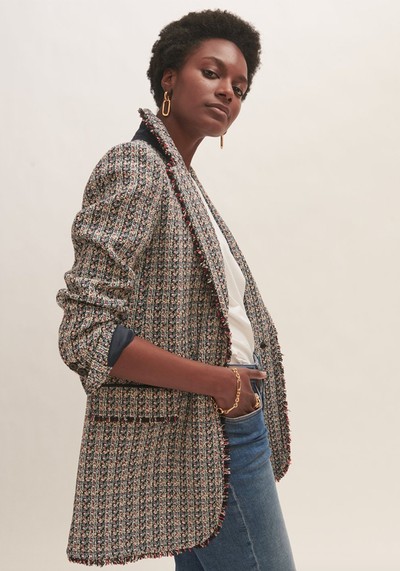 Cotton Boucle Ember Coat, £230 | Jigsaw