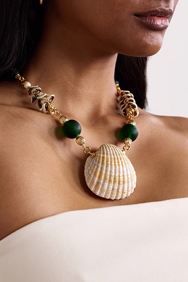 Samsara Shell Necklace from Tohum