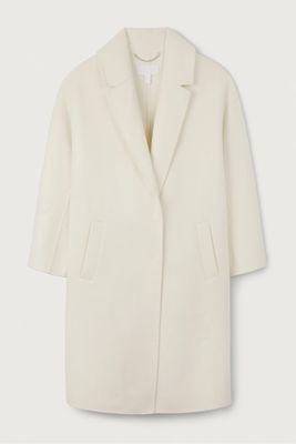 Double-Faced Wool-Rich Layering Coat from The White Company