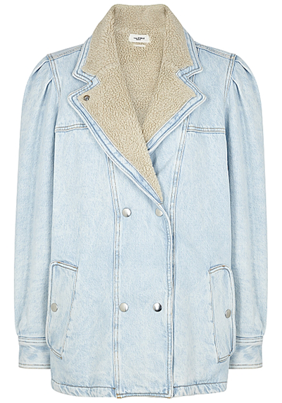 Double-Breasted Denim Jacket from Isabel Marant Etoile