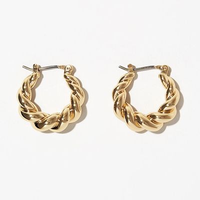 Twisted Hoop Earrings  from Ana Luisa Paris