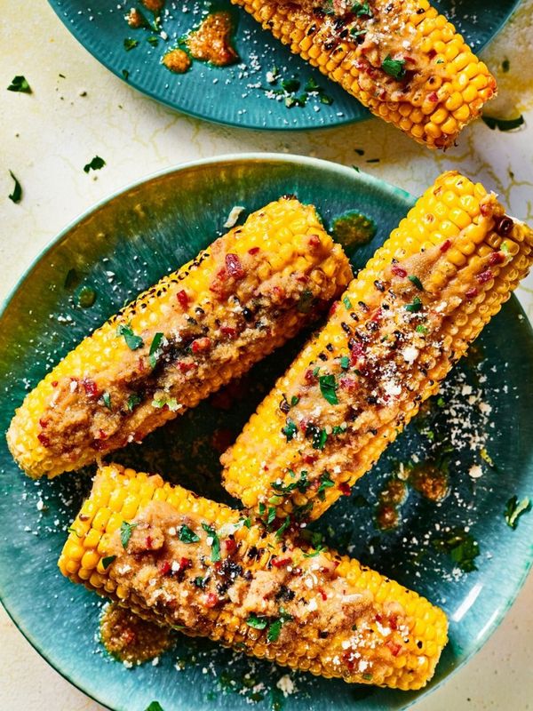 Miso, Chilli & Lime-Buttered Corn On The Cob
