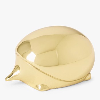 Brass Hedgehog Paperweight from John Lewis & Partners