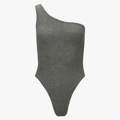Nancy One Shoulder Swimsuit from Hunza G