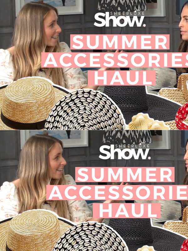 SheerLuxe Show: Summer Accessories Haul 2019, Zara, Mango, H&M