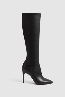 Carina Knee High Leather Boots