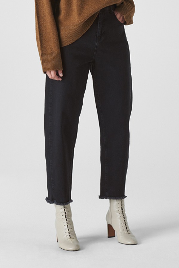 High Waist Barrel Leg Jean from Whistles