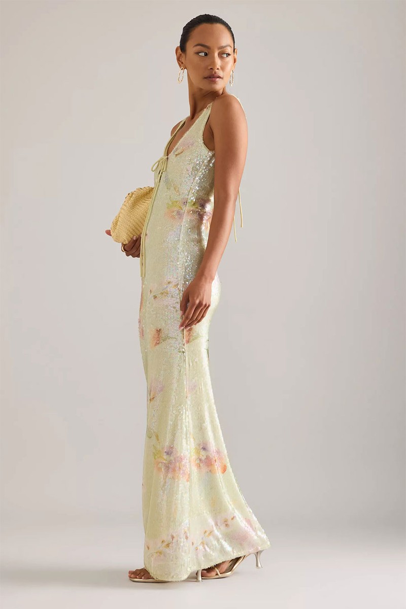 Eloda Sequin Midi Dress from Bardot