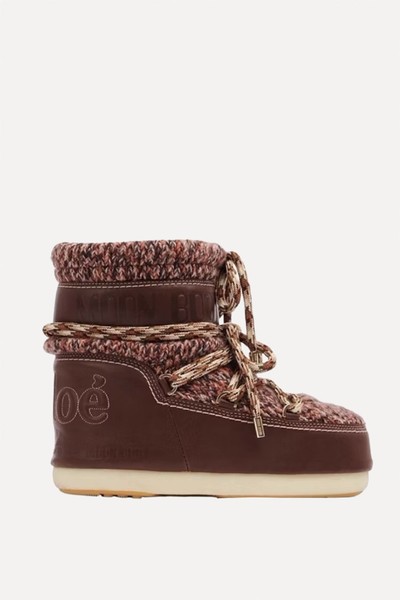 Wool Moon Boots from Moon Boot x Chloé