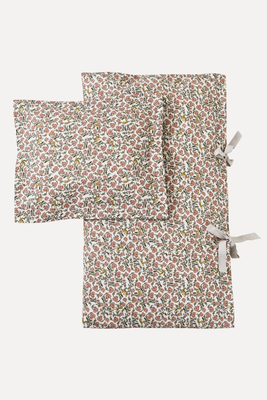 Floral Vine Cotton Percale Bedding Set from Garbo & Friends