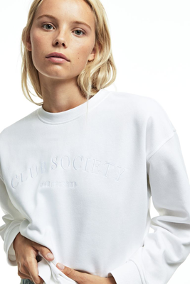 Motif-Detail Sweatshirt from H&M