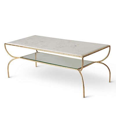 Luxe Marble Coffee Table from Oliver Bonas