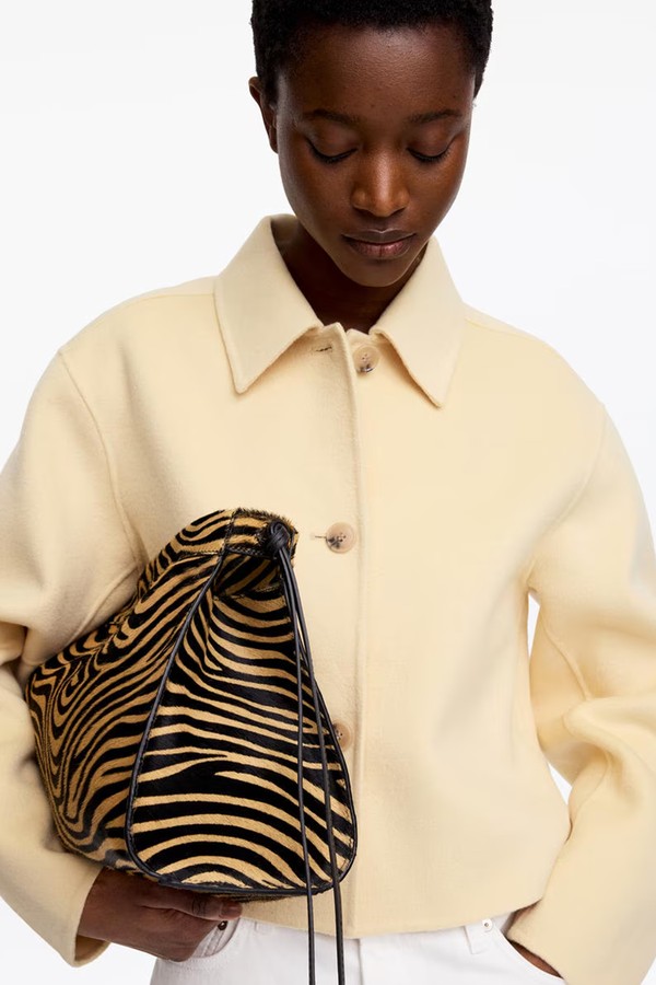 Doublé Wool-Blend Overshirt