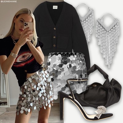 Debit Vs. Credit: How To Style A Sequin Mini