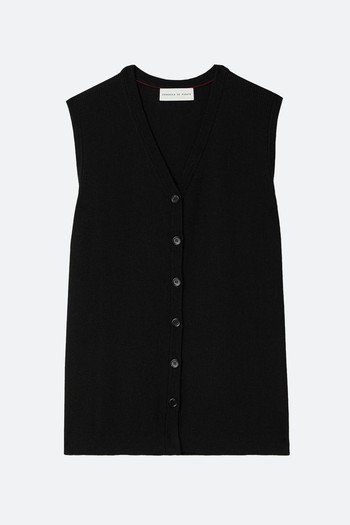 Alice Ribbed Merino Wool Vest from Veronica De Piante