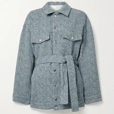 Tweed Belted Jacket from Iro