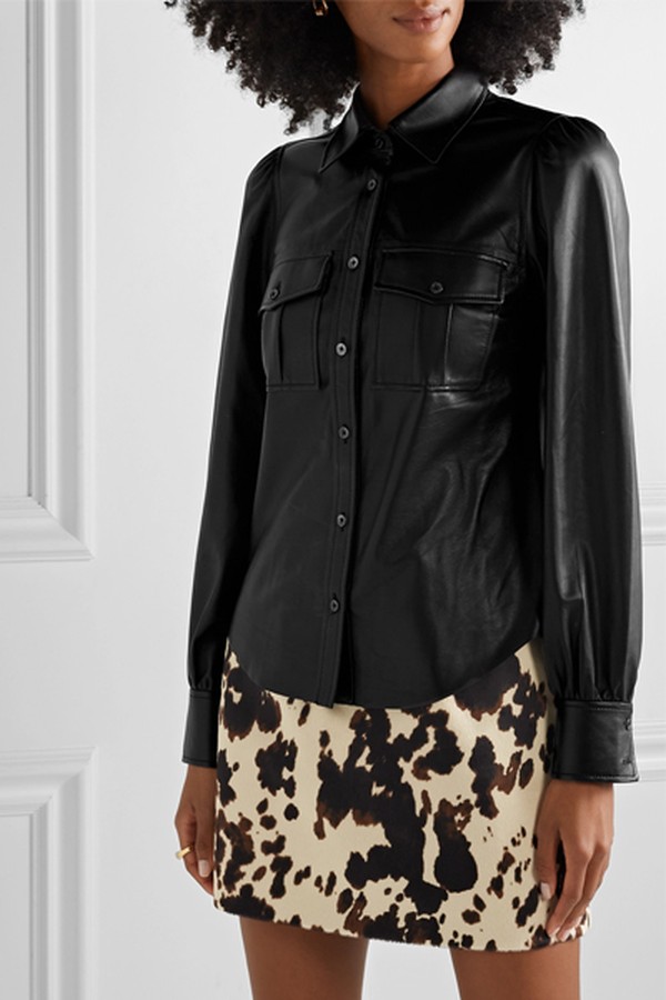 Leather Shirt from Frame