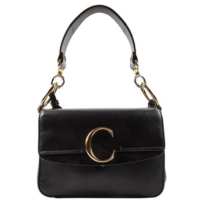 C Leather Handbag from Chloé