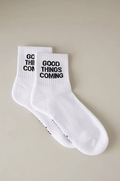 Organic Cotton Ribbed Crew Socks from Soxygen