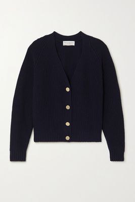 Lisandra ribbed wool and cashmere-blend cardigan from Officine Générale