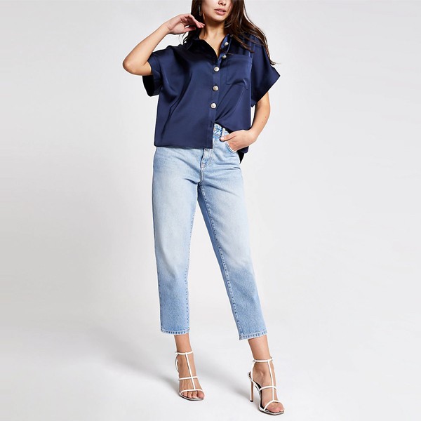 Navy Short Sleeve Shirt