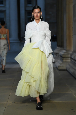 Marganita Organza Cloque Ruffle Skirt, £1,295 | Erdem