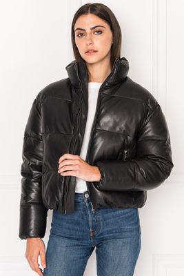 Iris Leather Puffer from Lamarque