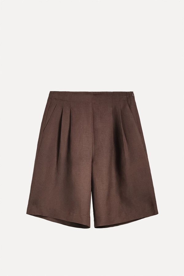 Linen Rich Bermuda Shorts from Reserved