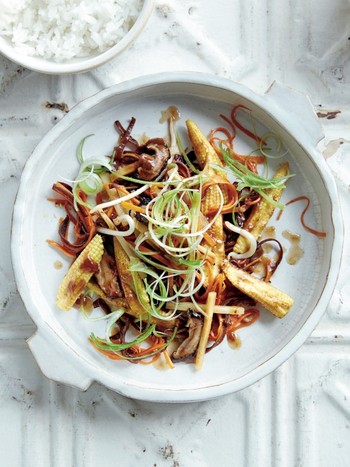 Black Bean Buddha’s Stir-fried Mixed Vegetables