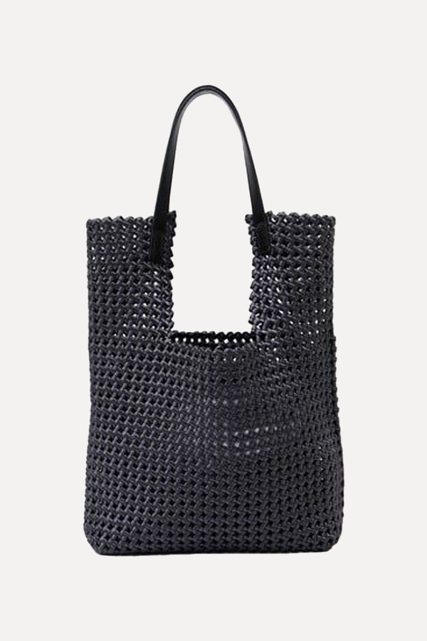 Satin Weave Tote Bag