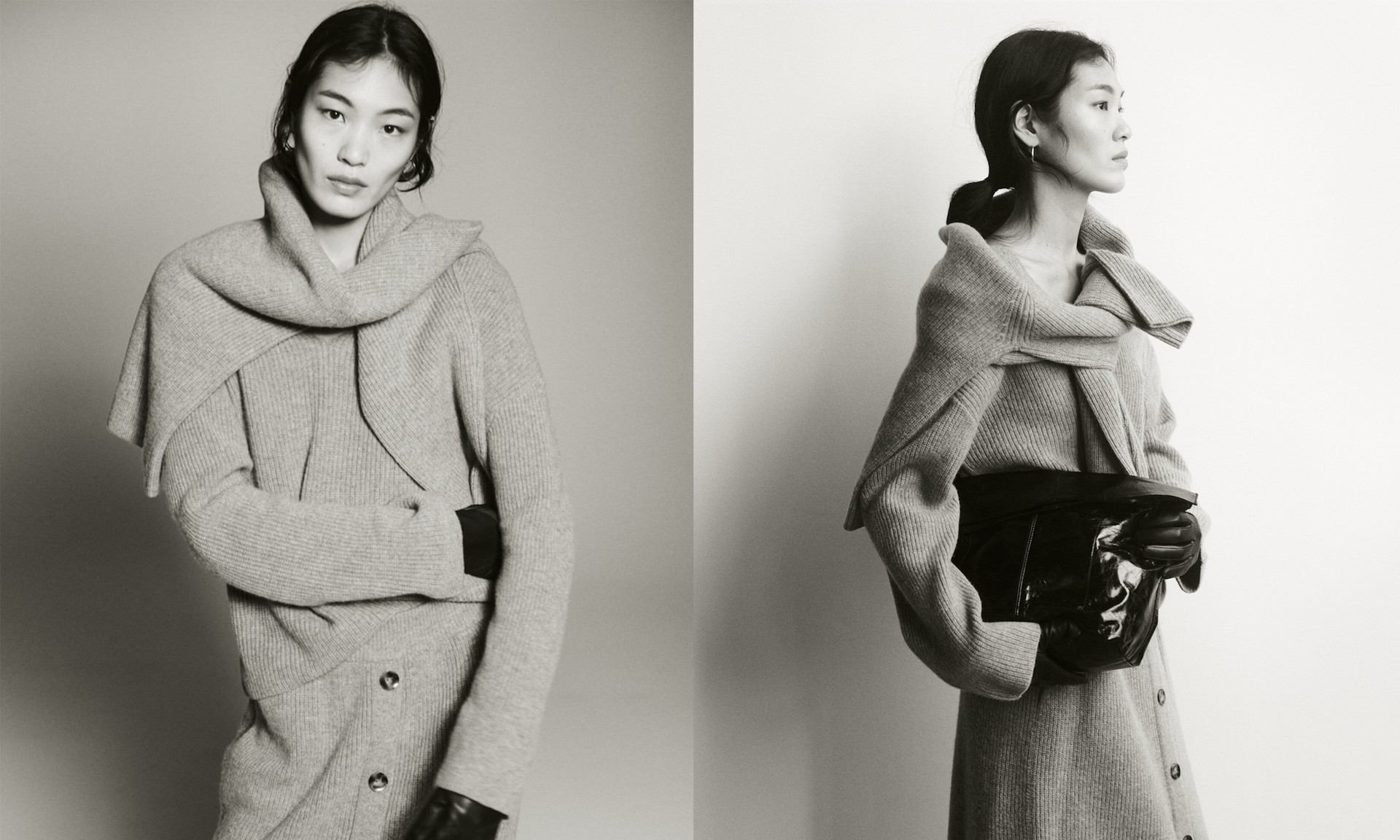 Purl Knit Sweater In Cashmere Wool Blend, £89.95 | Massimo Dutti