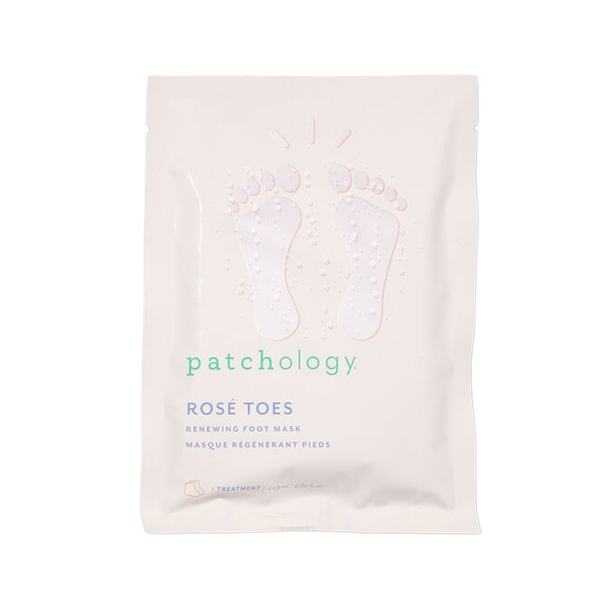 Rosé Toes Renewing Foot Mask from Patchology