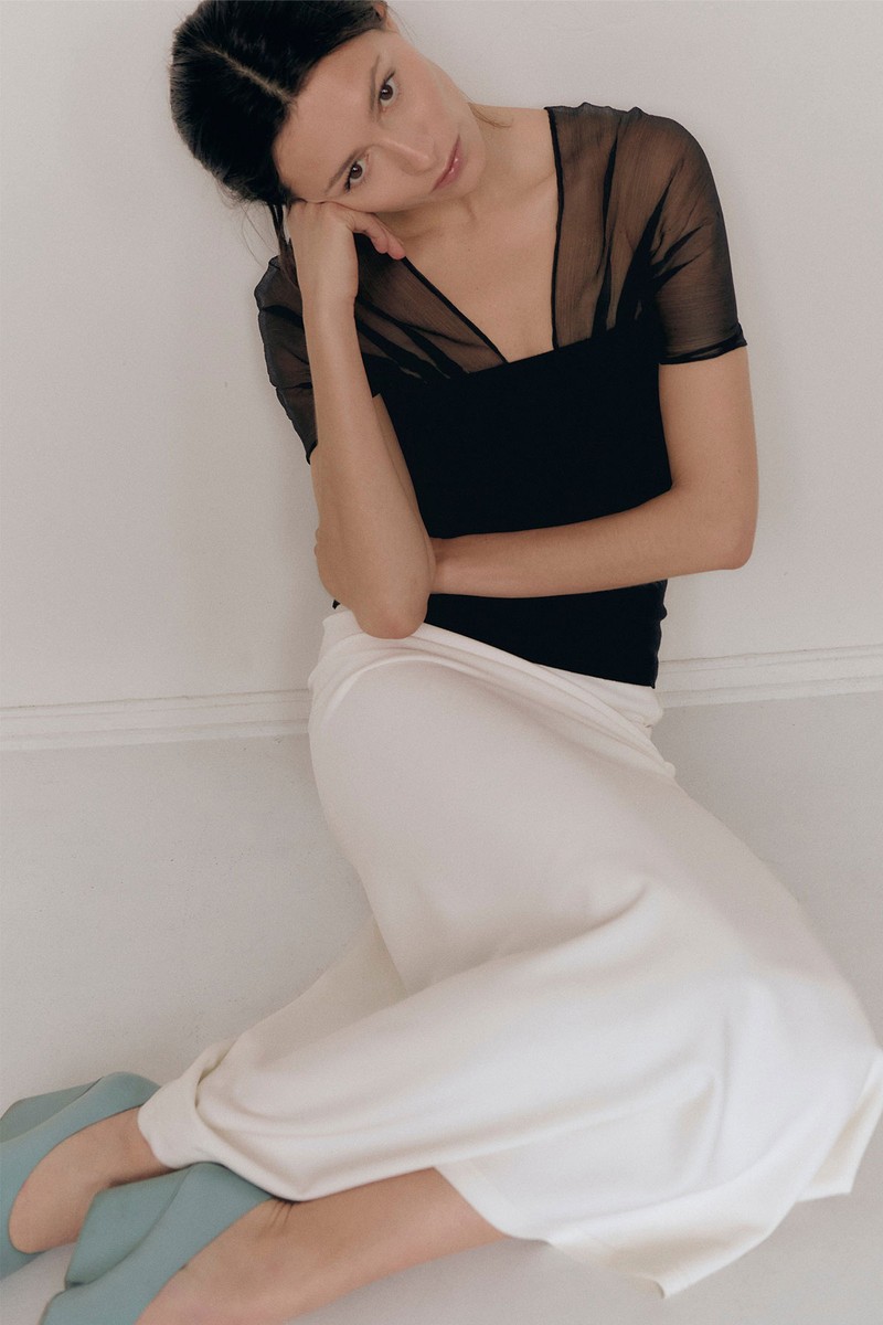 Indira Silk-Georgette Top 