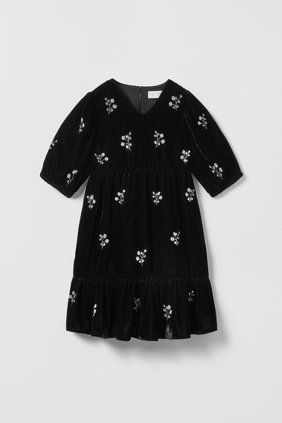 Sparkly Velvet Dress from Zara