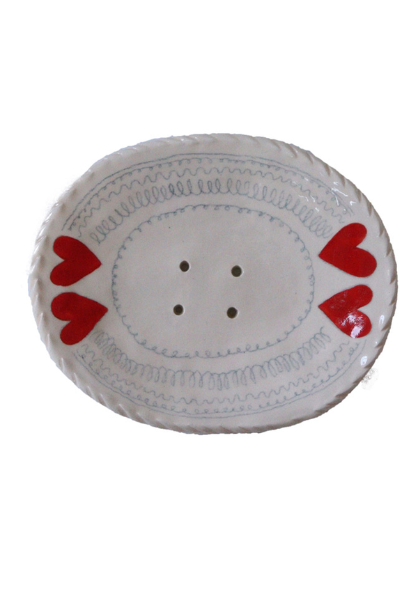 Heart Soap Plate from Gemma Orkin