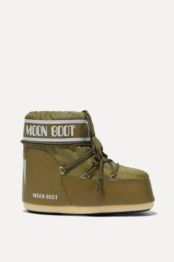 Icon Low 2 Lace-Up Nylon Snow Boots from Moon Boot