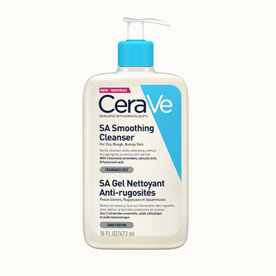 SA Smoothing Face and Body Cleanser from CeraVe