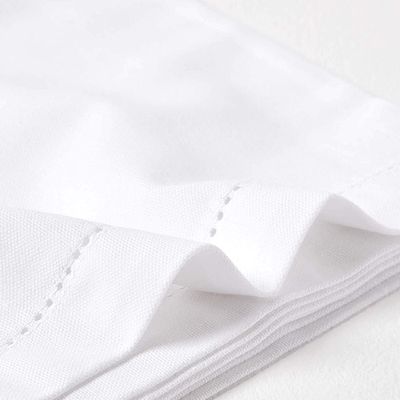 White Cotton Tablecloth from Homescapes