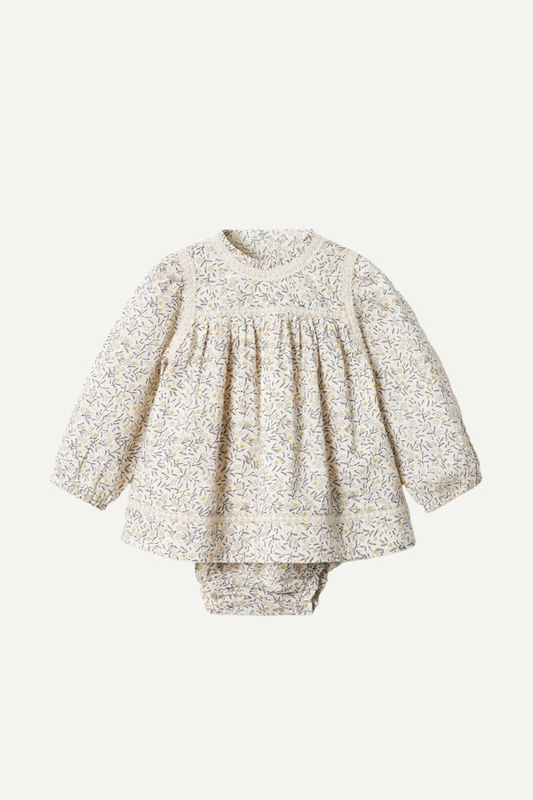 Printed Cotton Dress from Mango