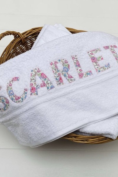 Personalised Bath Towels from Jolly Fine