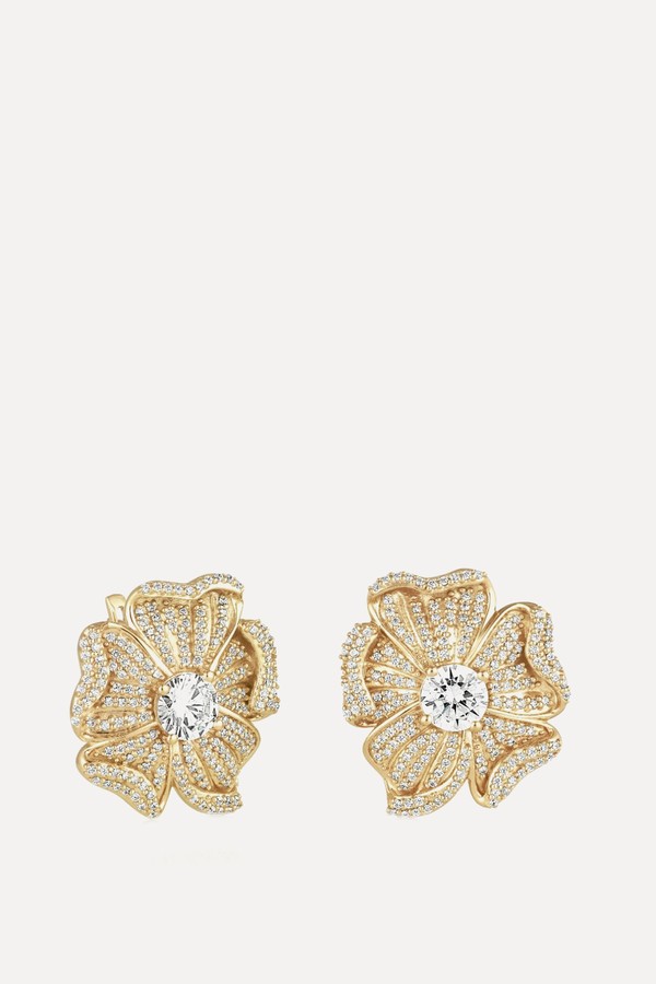 The Gold In Bloom Earrings from Heavenly London